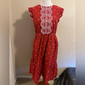 Red dress from Boheme